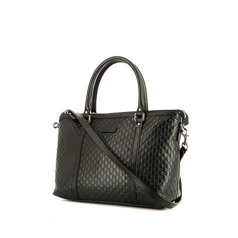 borsa gucci nera guccissima|Gucci borse.